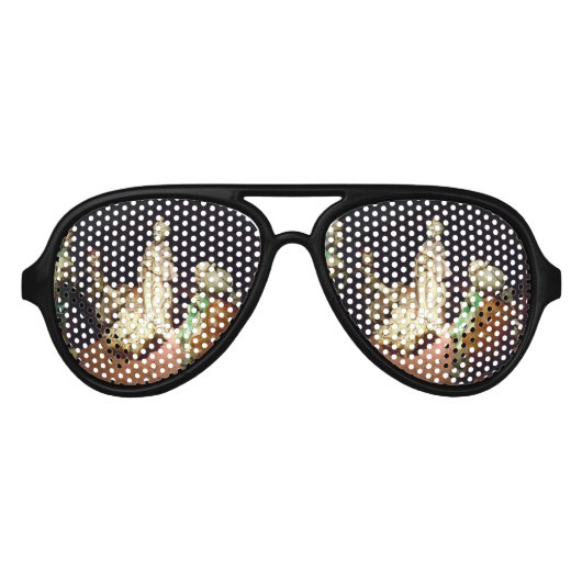 イエス生まれは アビエーターサングラス (正面)