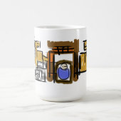 イエス生まれは コーヒーマグカップ (中央)
