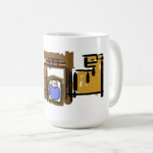 イエス生まれは コーヒーマグカップ (正面右)