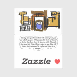 イエス生まれは シール