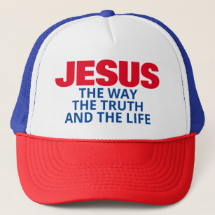 イエス真実と人生のトラック運転手の帽子 キャップ