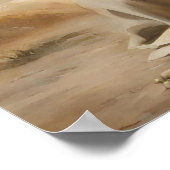 イエス祈のアートポスター ポスター (角)