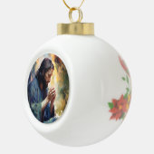 イエス祈のオーナメント セラミックボールオーナメント (右)