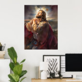 イエス祈は公園で ポスター (ホームオフィス)