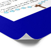 イエス祈りの言葉ポスター ポスター (角)