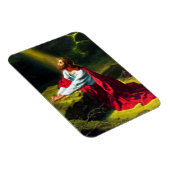 イエス祈キリストがゲツセマネの園にいる マグネット (右側)