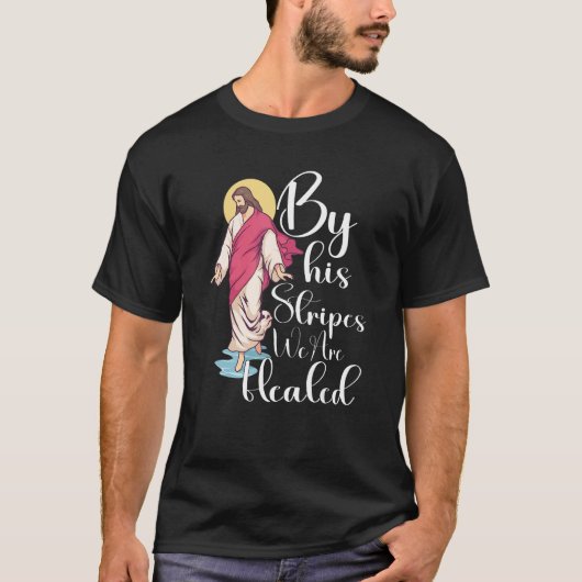 イエス祈キリスト教神の祈りの言葉牧師 Tシャツ (正面)