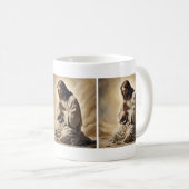イエス祈様のコーヒーマグ コーヒーマグカップ (正面右)