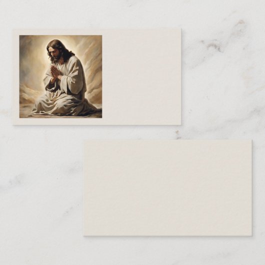イエス祈様の名刺 名刺 (正面/裏面)