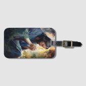 イエス祈様の荷札 ラゲッジタグ (正面横)