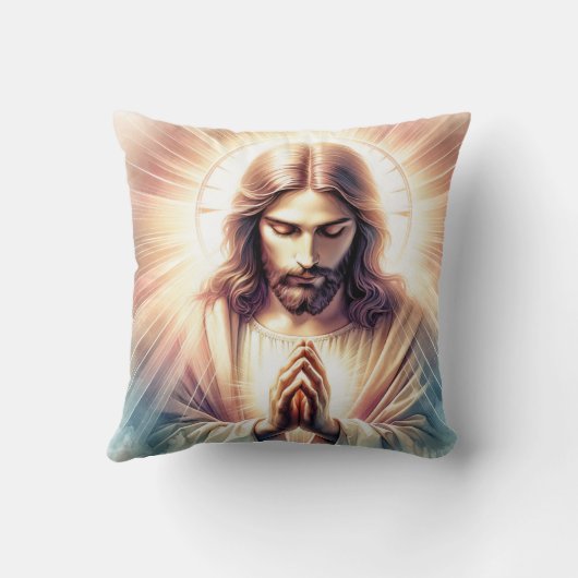 イエス祈様 クッション (裏面)