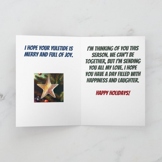 イエス祝様の誕生日のクリおもしろいスマス カード (内部)