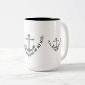 イエス私の魂のいかり ツートーンマグカップ (正面右)