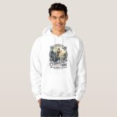 イエス移住新たな一歩勇気Tシャツクリスチャン パーカ (正面フル)