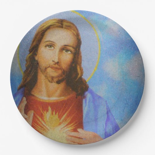 イエス紙プレート ペーパープレート (正面)