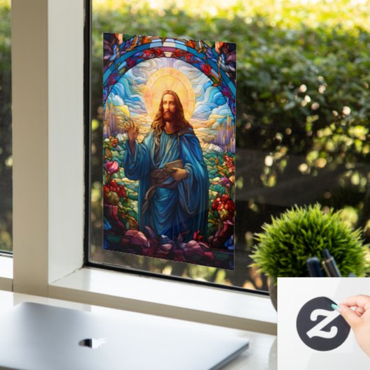 イエス素晴らし様の窓が離れない ウィンドウサイン (オフィス)