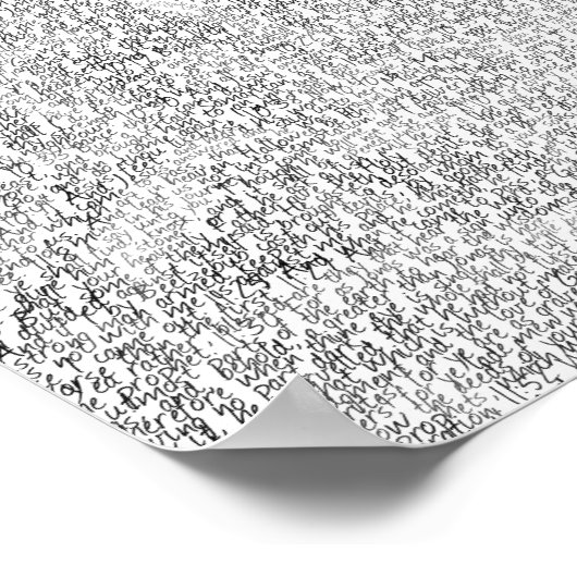 イエス絵画様は新約聖書の文字から作られた ポスター (角)