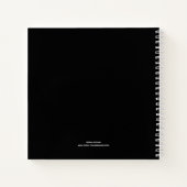 イエス賛美の名前のキリスト教感謝の日記 ノートブック (裏面)