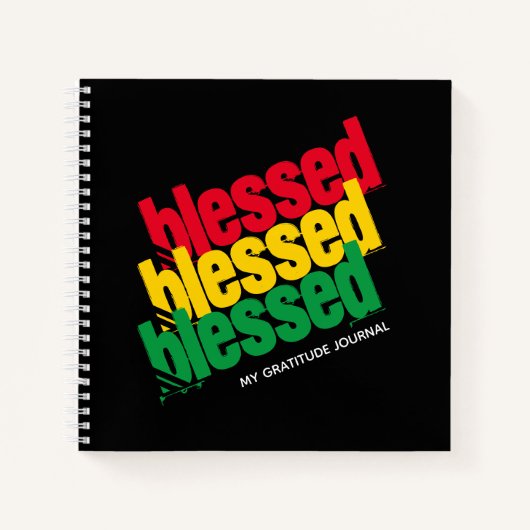 イエス賛美の名前のキリスト教感謝の日記 ノートブック (正面)