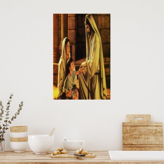 イエス賛美は母であり子どもである ポスター (キッチン)