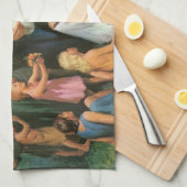 イエス賛美キリストの子供たち,ヴィンテージ宗教 キッチンタオル (四つ折り)