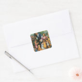 イエス賛美キリストの子供たち，ヴィンテージ宗教 スクエアシール (封筒)