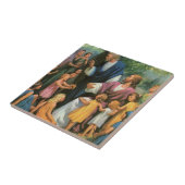 イエス賛美キリストの子供たち，ヴィンテージ宗教 タイル (側面)