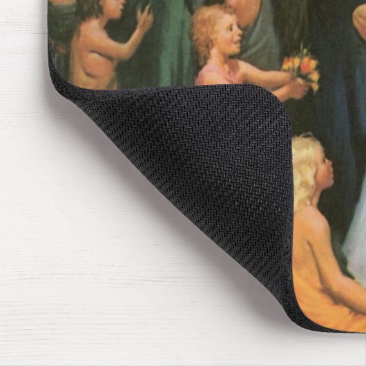 イエス賛美キリストの子供たち，ヴィンテージ宗教 マウスパッド (コーナー)