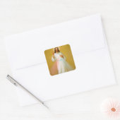 イエス賛美キリストの宗教的なキリスト教の賜物 スクエアシール (封筒)