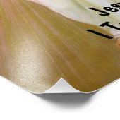 イエス賛美キリストの引用文 フォトプリント            (角)