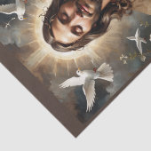 イエス賛美クあなた。聖十字架と鳩 薄葉紙 (詳細)