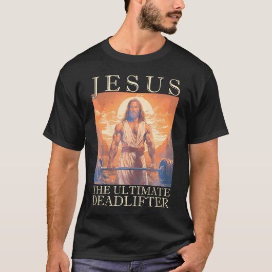 イエス賛美ピンクヒマワリとBに愛される神によって Tシャツ (正面)