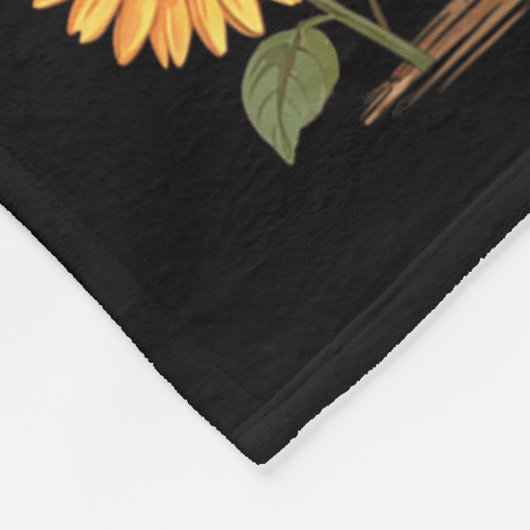 イエス賛美 & 鶏育て 面白い信仰F フリースブランケット (角)