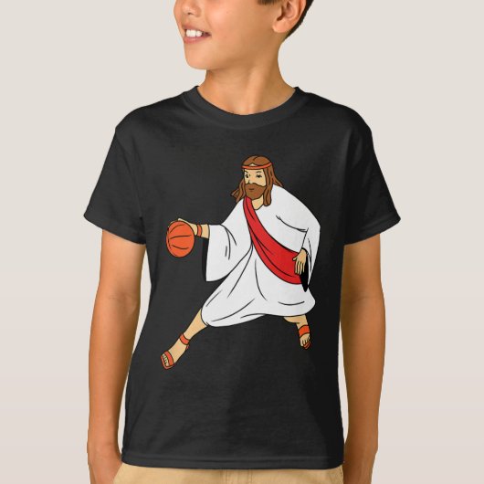 イエス遊様バスケットボール1 Tシャツ (正面)