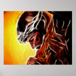 イエス運の十字架 ポスター