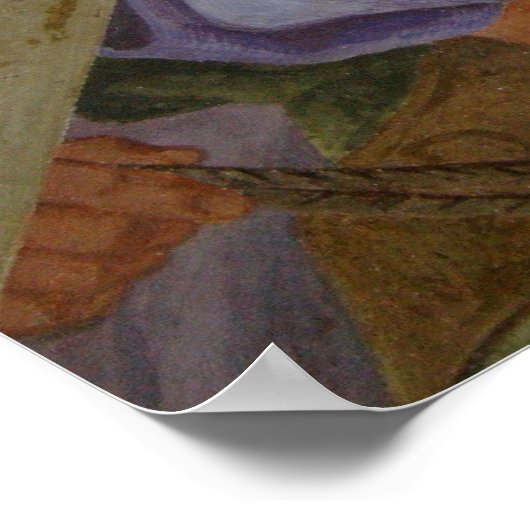 イエス運の十字架 ポスター (角)