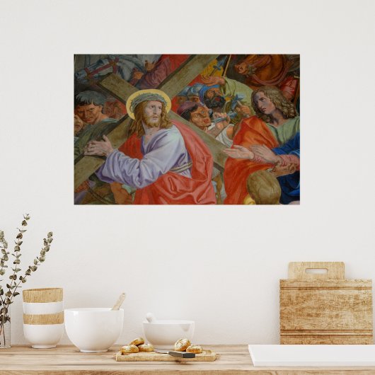 イエス運の十字架 ポスター (キッチン)