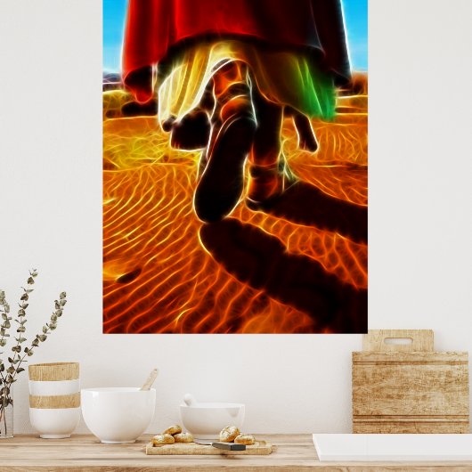 イエス運キリストが私を抱いて ポスター (キッチン)