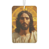 イエス金ゴールド宗教 カーエアーフレッシュナー (裏面)