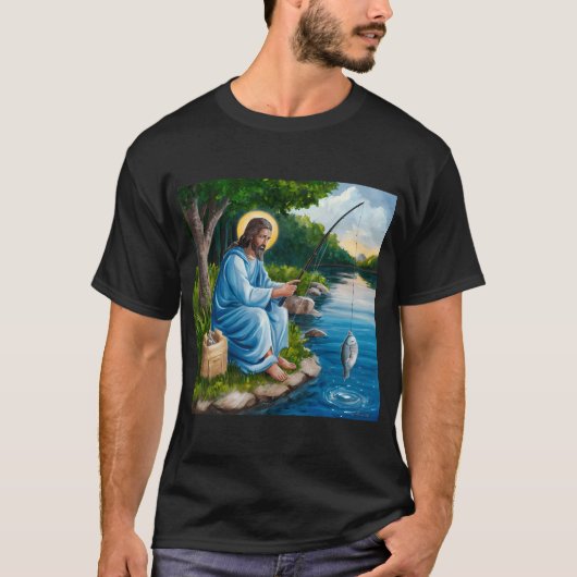 イエス釣り Tシャツ (正面)