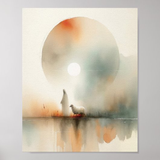 イエス離れは99年 – 羊のたとえ失った話 ポスター (正面)