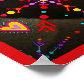 イエス霜の降りた様に愛するように踊る ポスター (角)