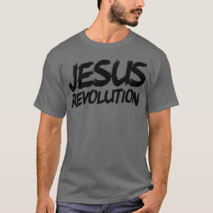イエス革命クリスチャン信仰平和イエスレボル Tシャツ