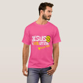 イエス革命運動 Tシャツ (正面フル)