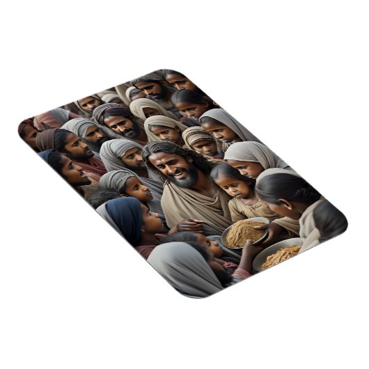 イエス食べ物を与え様 マグネット (右側)