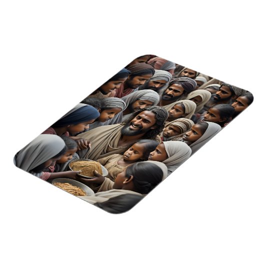 イエス食べ物を与え様 マグネット (左側)