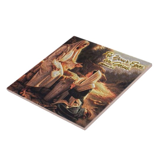 イエス1タイルに目を留める タイル (側面)