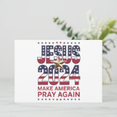 イエス2024再びアメリカ祈を作る 招待状 (スタンド正面)