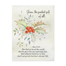 イエス すべての贈り物の中で最も偉大な方 ヨハネ 3:16 クリスマス