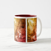 イエス・アゴニー・イン・ザ・ガーデンの宗教芸術 ツートーンマグカップ (正面右)